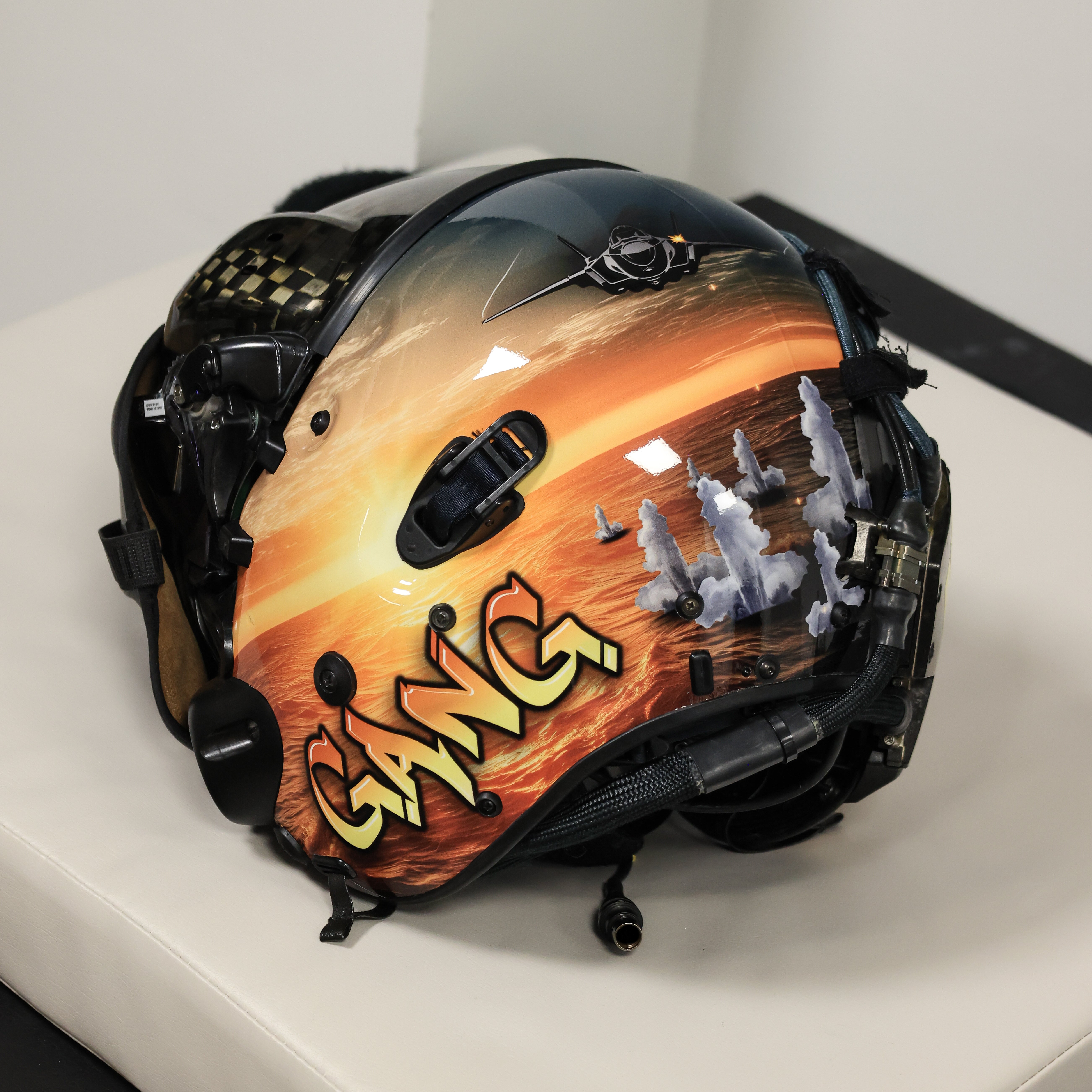 Flight Helmet Vinyl Wraps | KR Designs and Media
